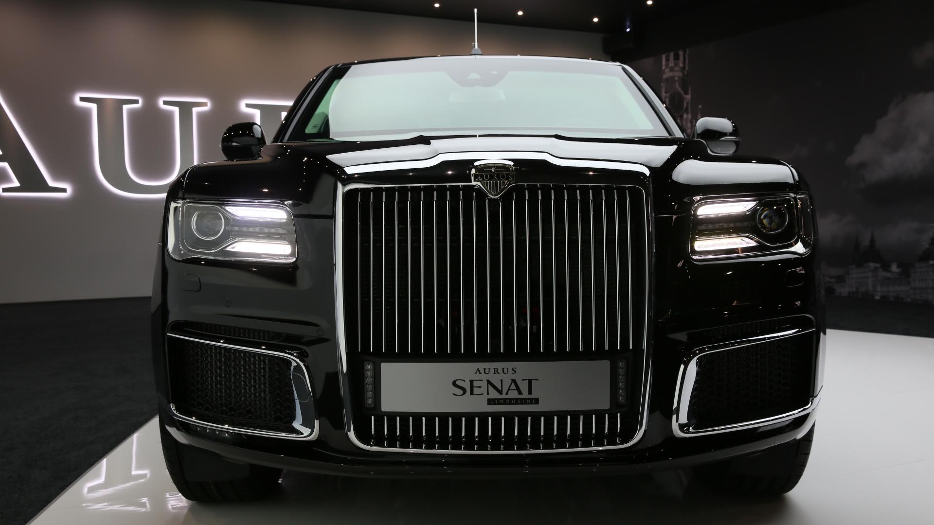 Aurus 1 Aurus Senat: Putin’s Limo Maker Makes European Debut With Sedan And Limo