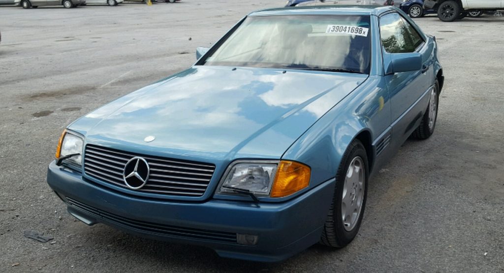 Stolen 1992 Mercedes SL 500 Recovered After 27 Years With Just 1,180 Miles