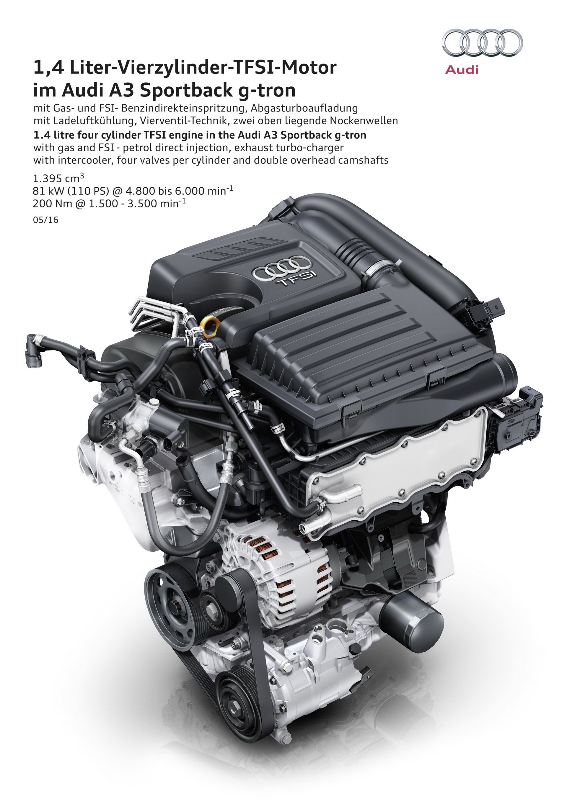 2019-Audi-A3-G-Tron-19 Updated 2019 Audi A3 G-Tron Launches With 248-Mile CNG Range