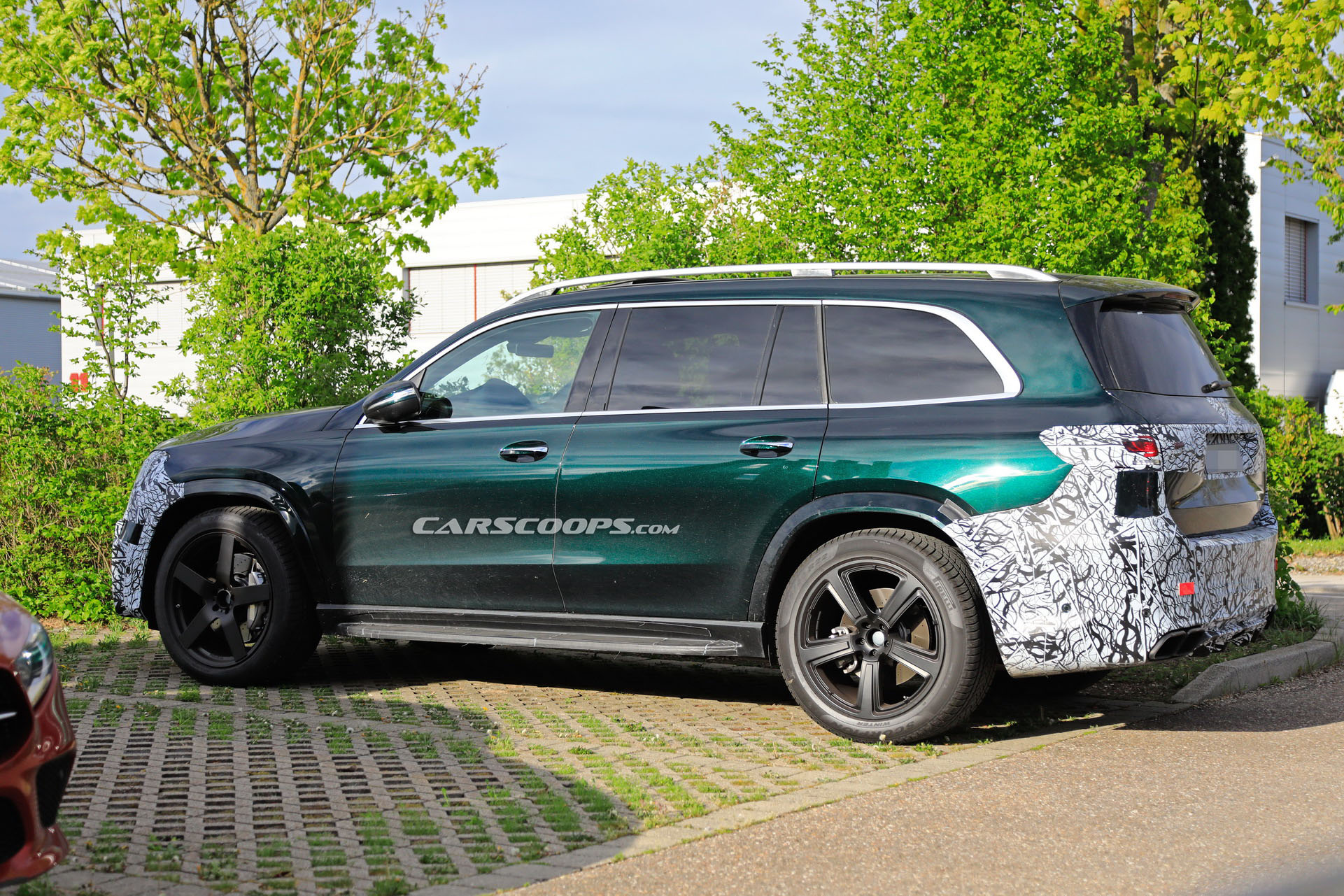 2020 Mercedes-AMG GLS 63 5 copy 2020 Mercedes-AMG GLS 63 Starts Taking Its Camouflage Off
