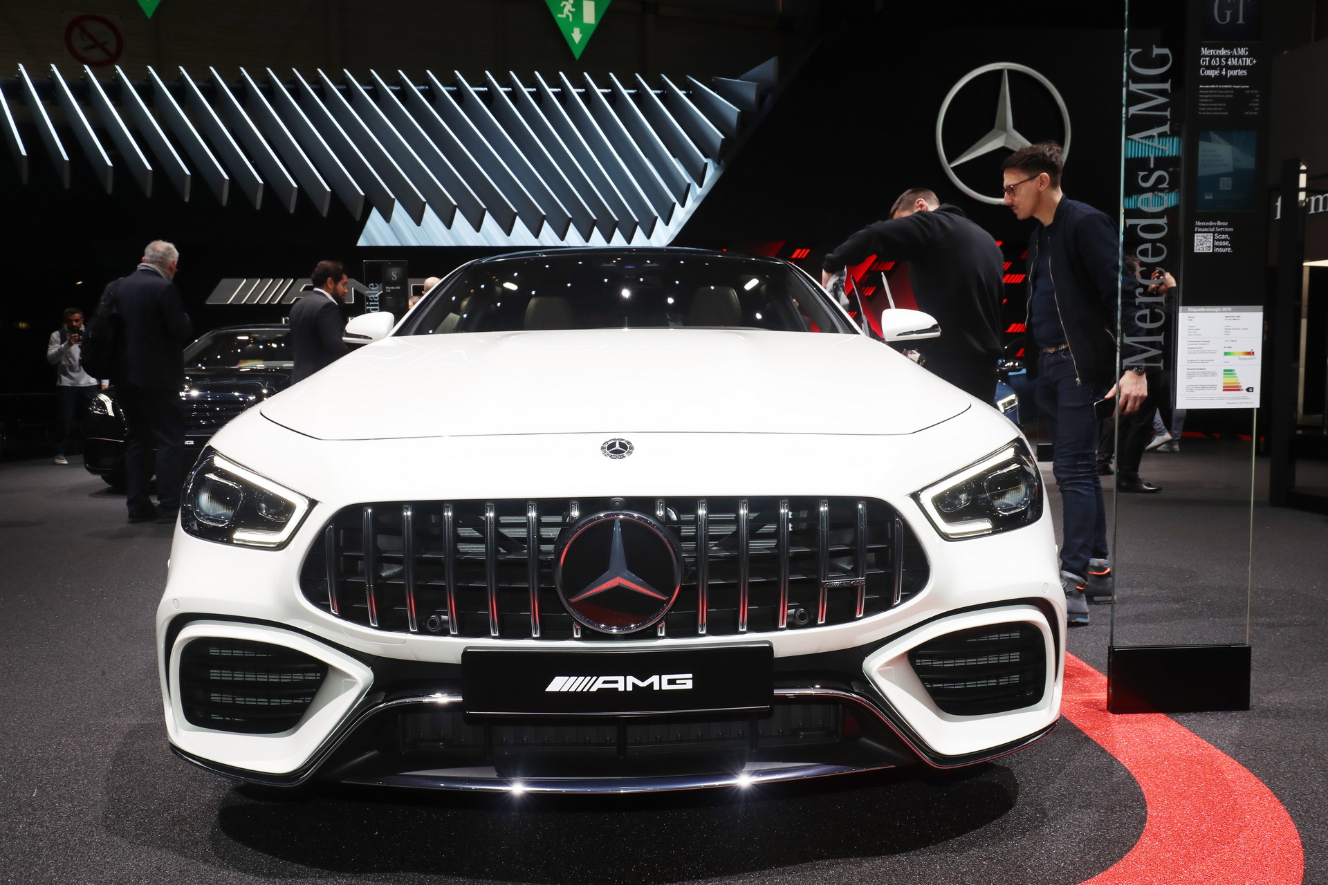 2019-Mercedes-AMG-GT4-Geneva-06 Mercedes-AMG GT 4-Door Coupe Poses On New Monoblock Wheels And The Want Is Real