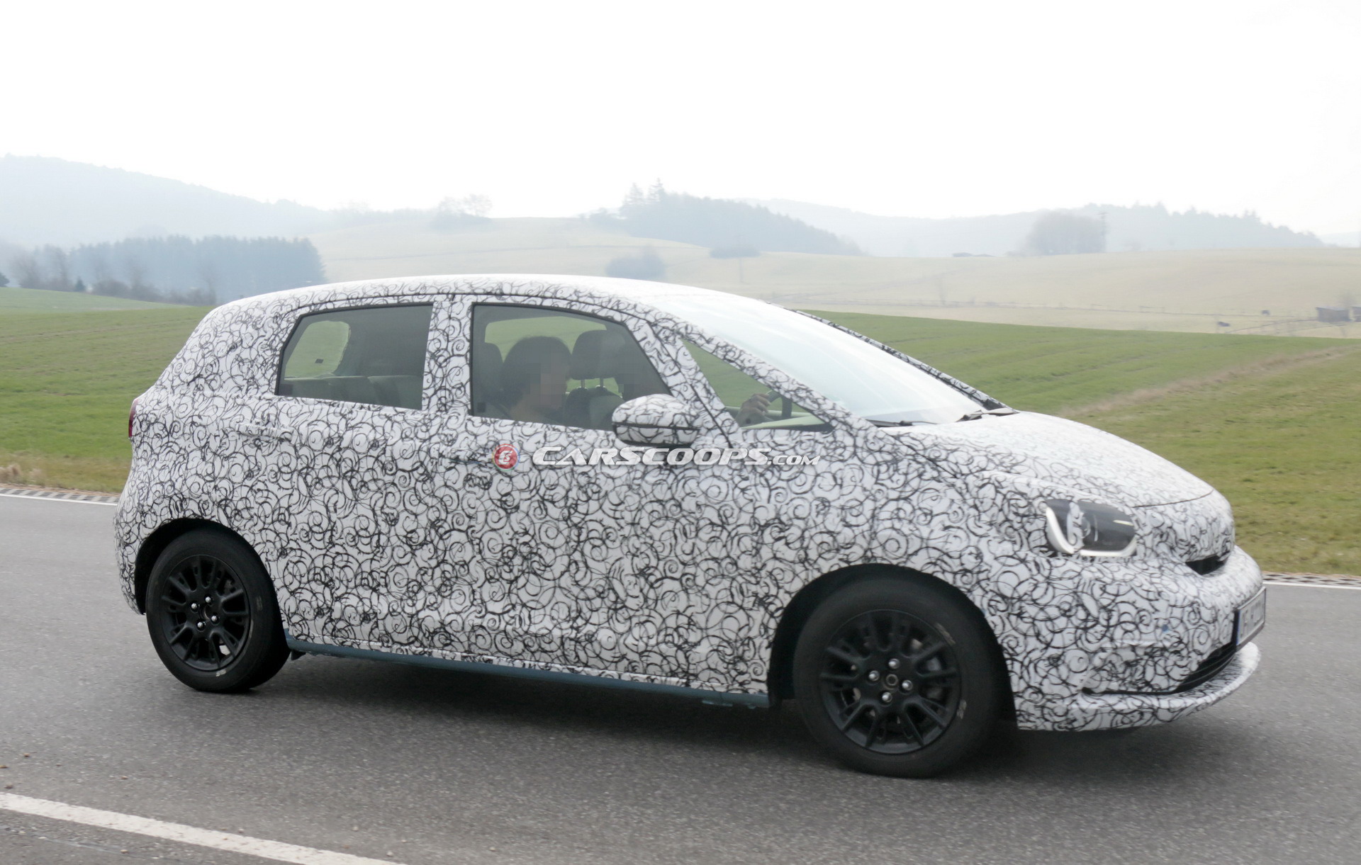 2020 Honda Jazz - Fit 18 2020 Honda Fit / Jazz Spied In Standard And Crossover Trims, Shows Off New Interior