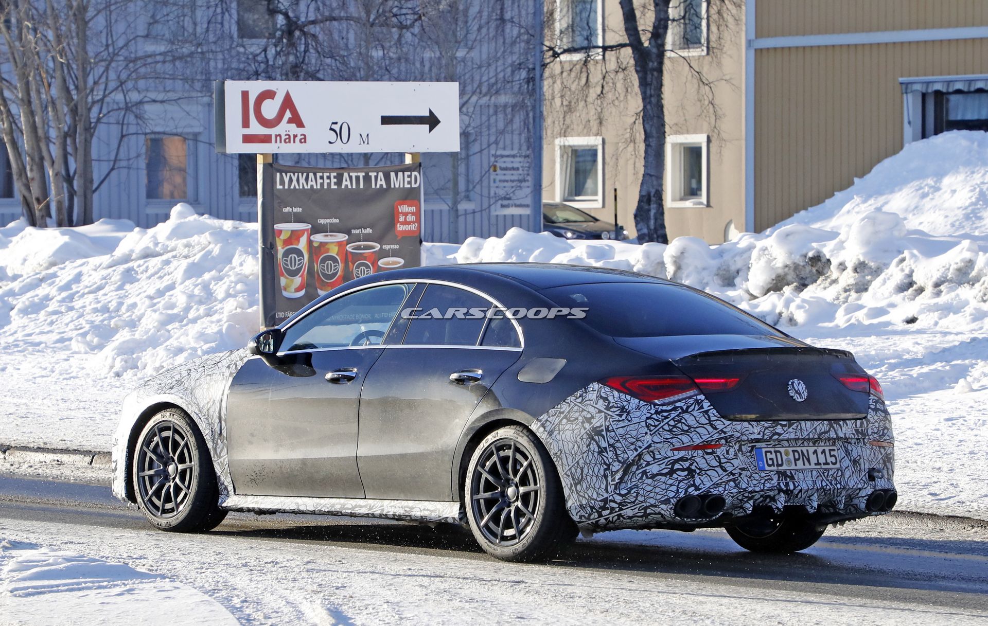 Mercedes-AMG-CLA45-Spy-Shots-8 2020 Mercedes CLA 45: AMG’s New Baby Saloon Coming With Up To 416HP, Drift Mode