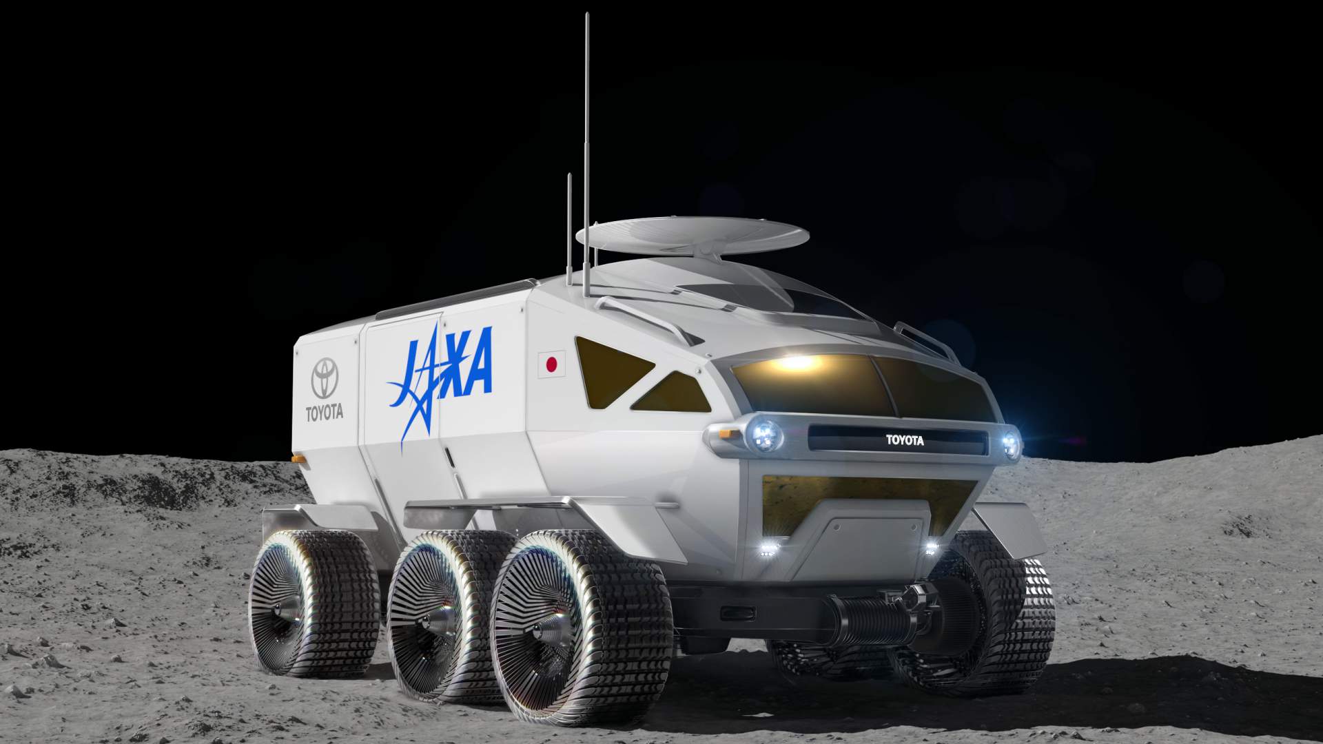 Toyota fuel cell electric lunar rover project 1 Toyota’s Lunar Rover Will Allow Humans To Drive On The Moon Again