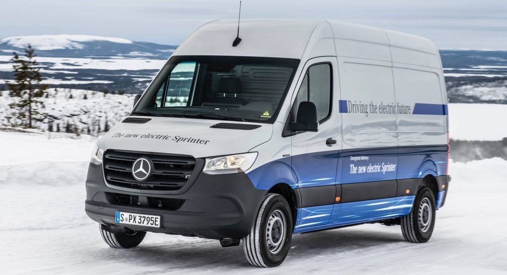  Mercedes eSprinter Electric Van In Final Stages Of Testing, Will Debut Later This Year