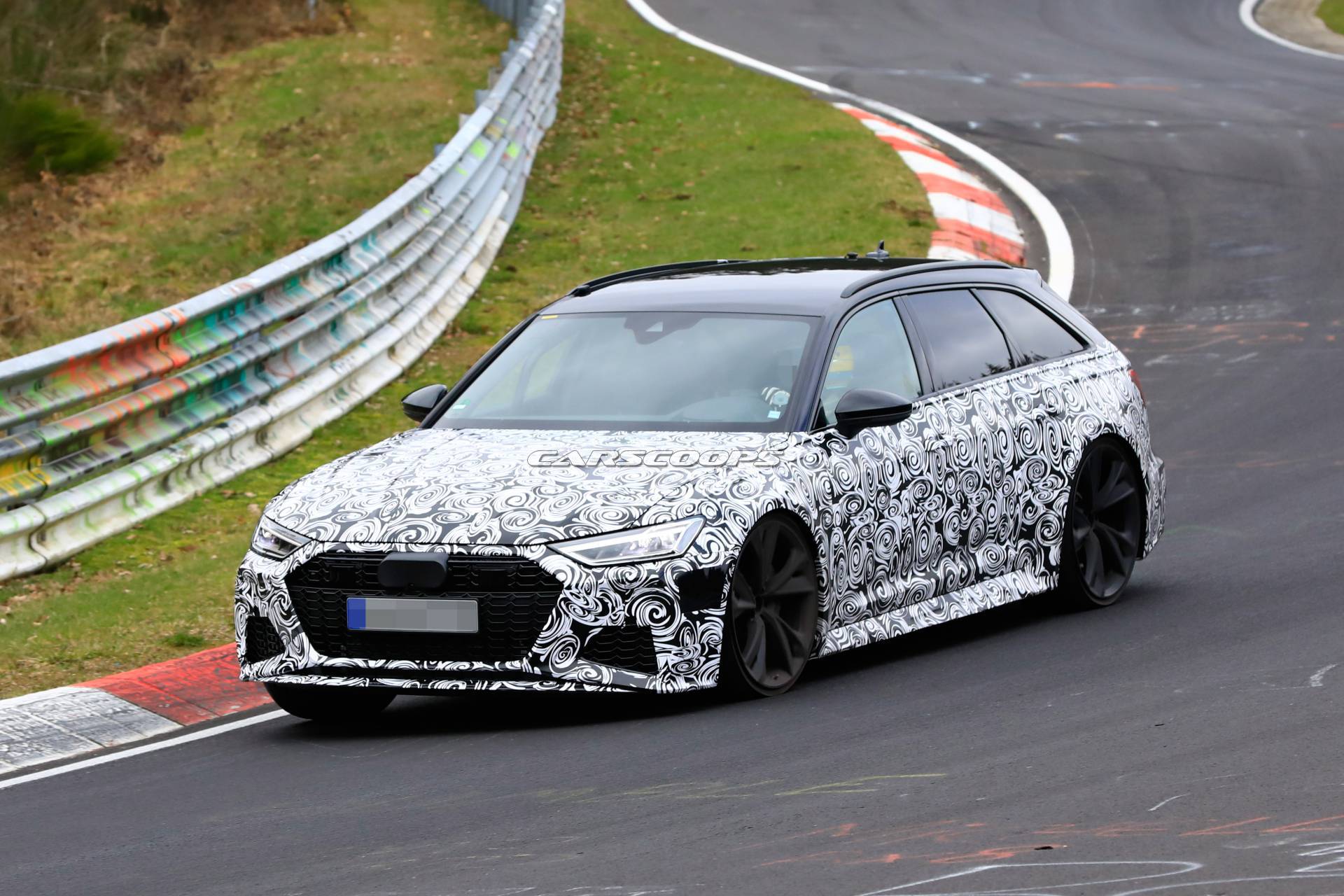 2020 Audi RS6 Avant spy shots 22 2020 Audi RS6 Avant Introduces Us To Final Production Body, Unique Headlights