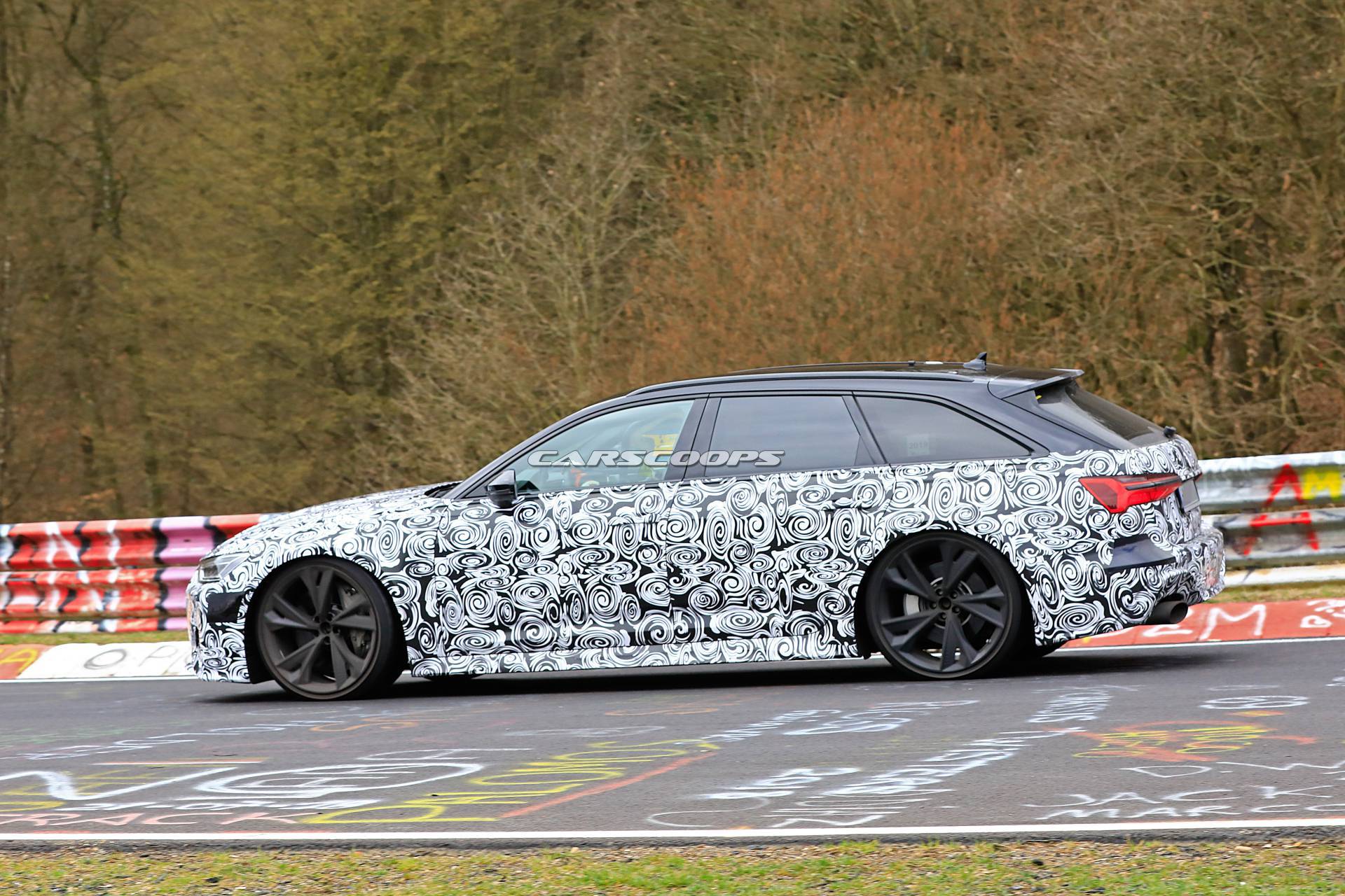 2020 Audi RS6 Avant spy shots 25 2020 Audi RS6 Avant Introduces Us To Final Production Body, Unique Headlights