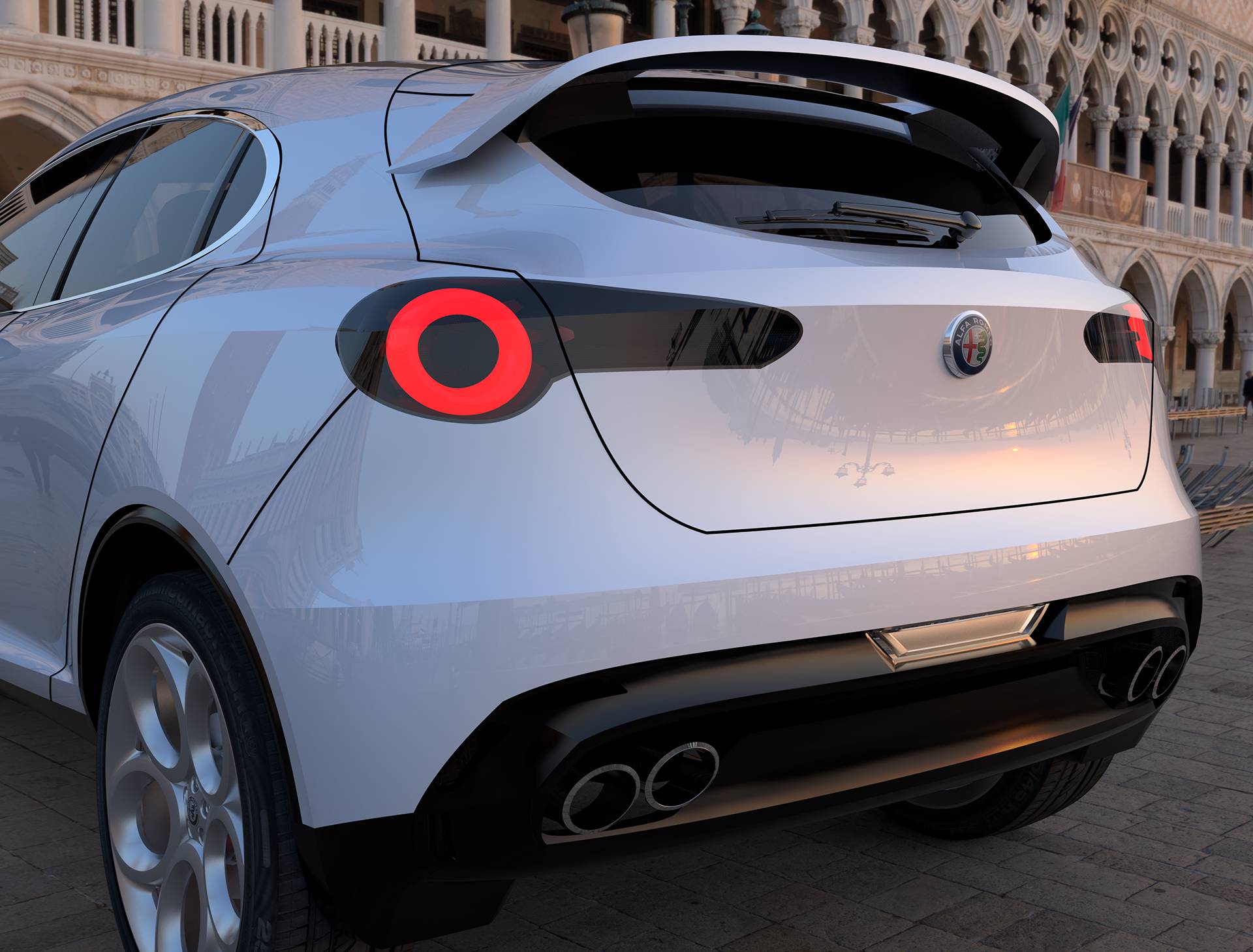 Alfa Romeo Stella renderings 11 Alfa Romeo Stella Compact SUV Is The Tonale From An Alternate Universe