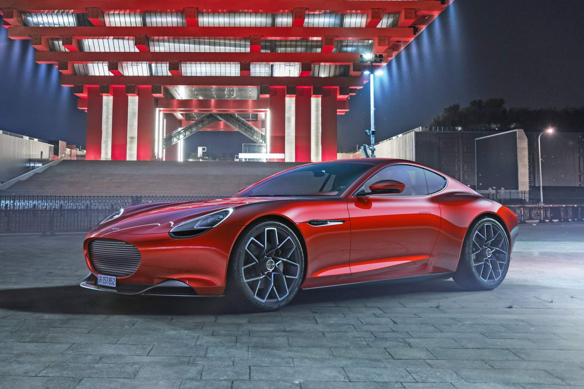 Matk-Zero-red 603HP Piech Mark Zero Electric GT Does 0-100 Km/h In 3.2 Sec