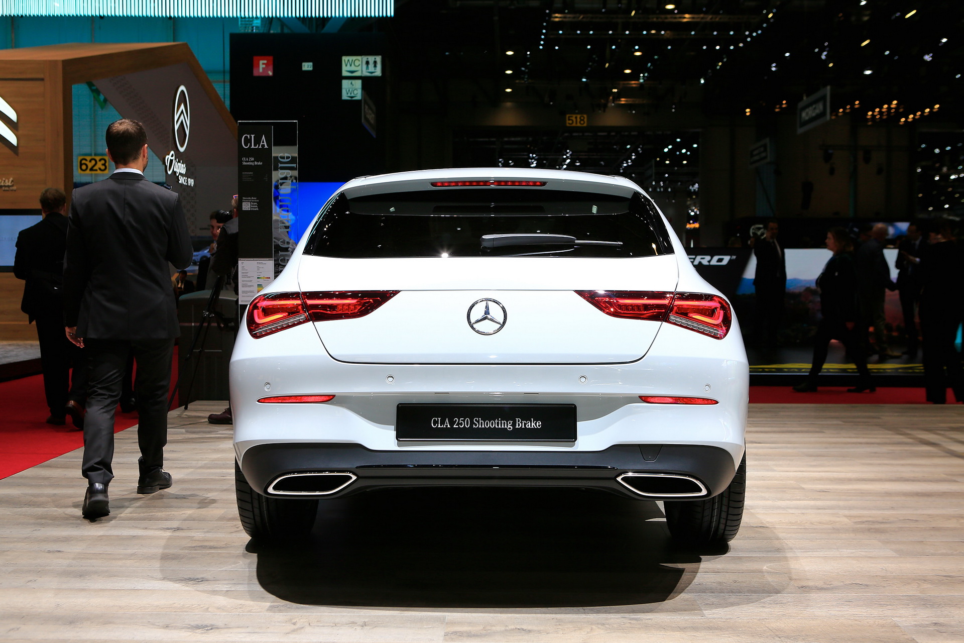 2019 mercedes cla shooting brake geneva 9 All-New Mercedes CLA Shooting Brake Blends Practicality With Sensual Purity