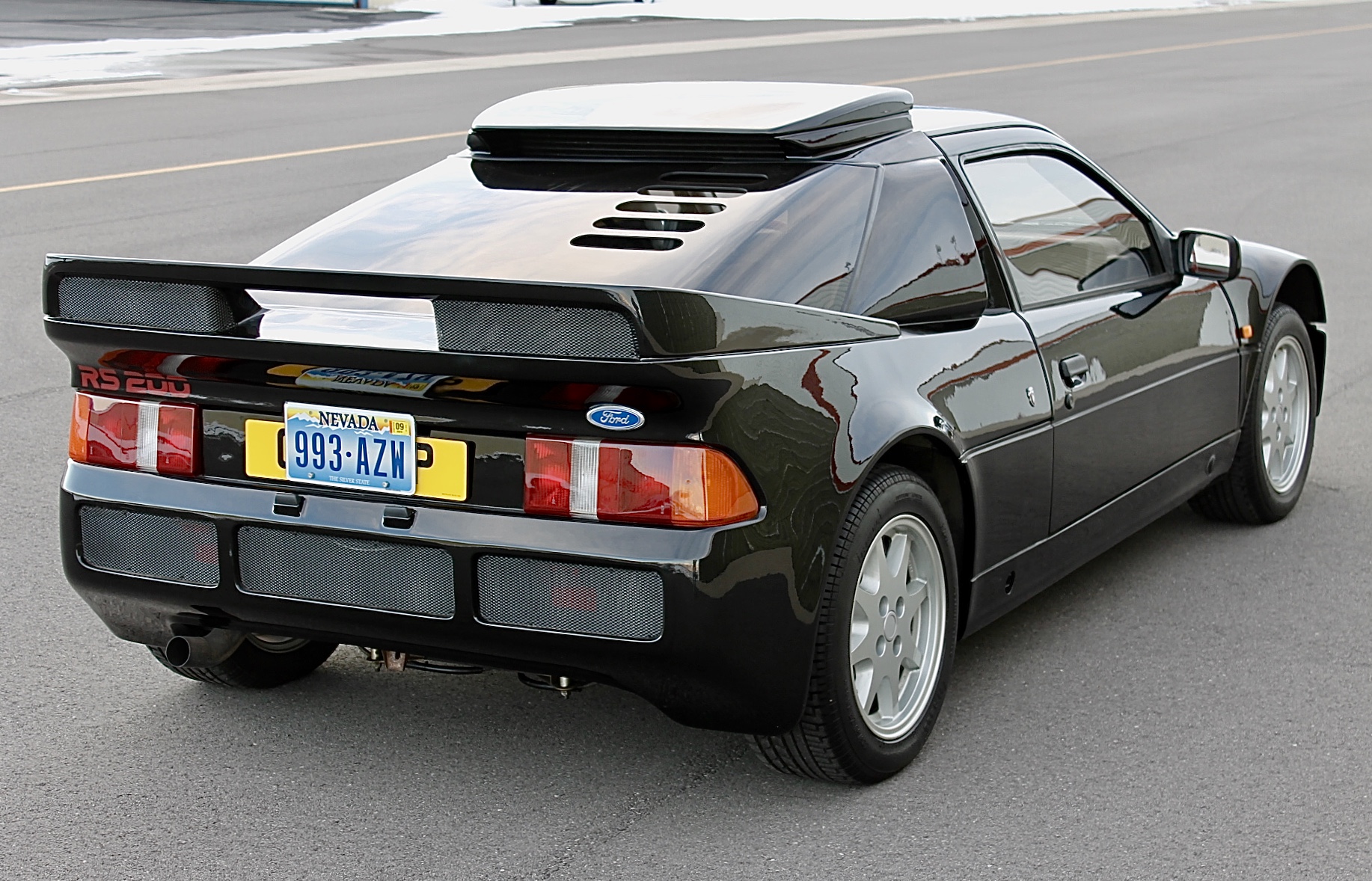 Ford-RS200-12 Low-Mileage, 350 HP Ford RS200 Is A True Street-Legal Rally Car