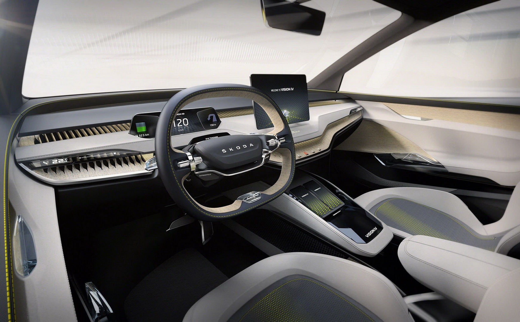 2019 skoda vision iv concept 6 Skoda Vision IV EV Concept Is Yet Another Coupe SUV With An Ungainly Rear (Live Pics)