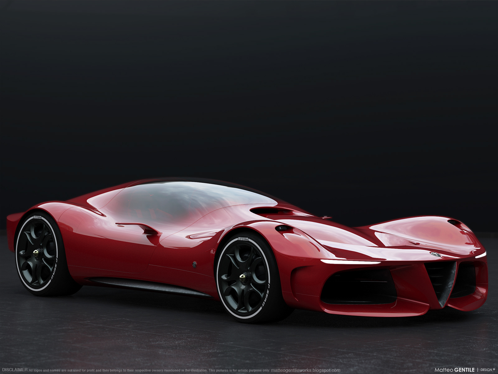 Alfa-Romeo-Gtl-Evo-12 Can You Imagine A Future Alfa Romeo Supercar Looking Like This?