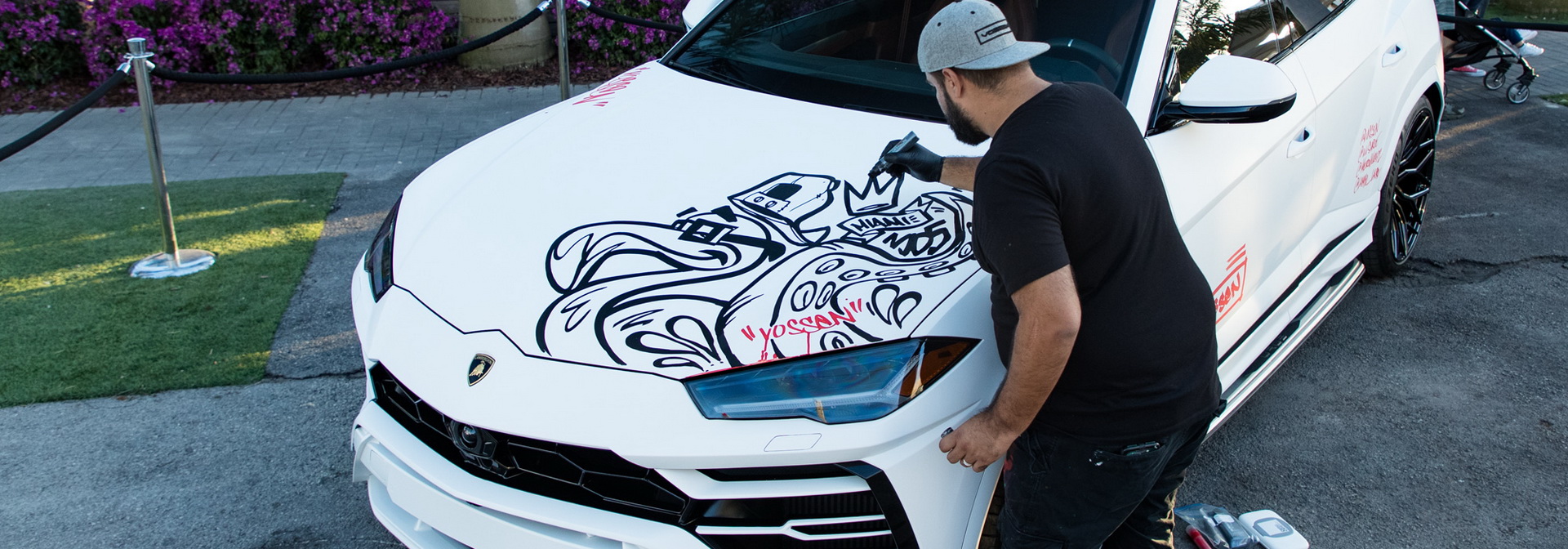 lamborghini urus art basel 13 Lamborghini Urus Gets Treated As A Blank Canvas For Art’s Sake