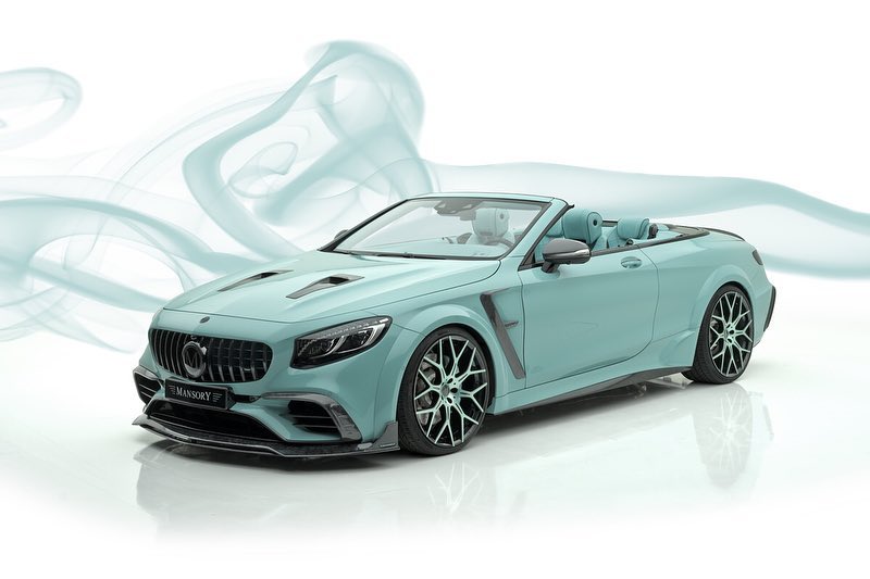 mercedes-amg s63 convertible mansory tuning 1 Mansory’s Mercedes-AMG S63 Cabriolet Is One Minty Tuned Car