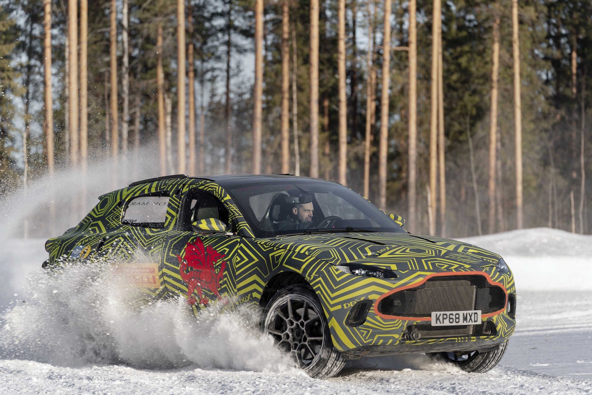Aston Martin DBX-3 Aston Martin DBX Tackles The Arctic Circle Ahead Its Unveiling Later This Year