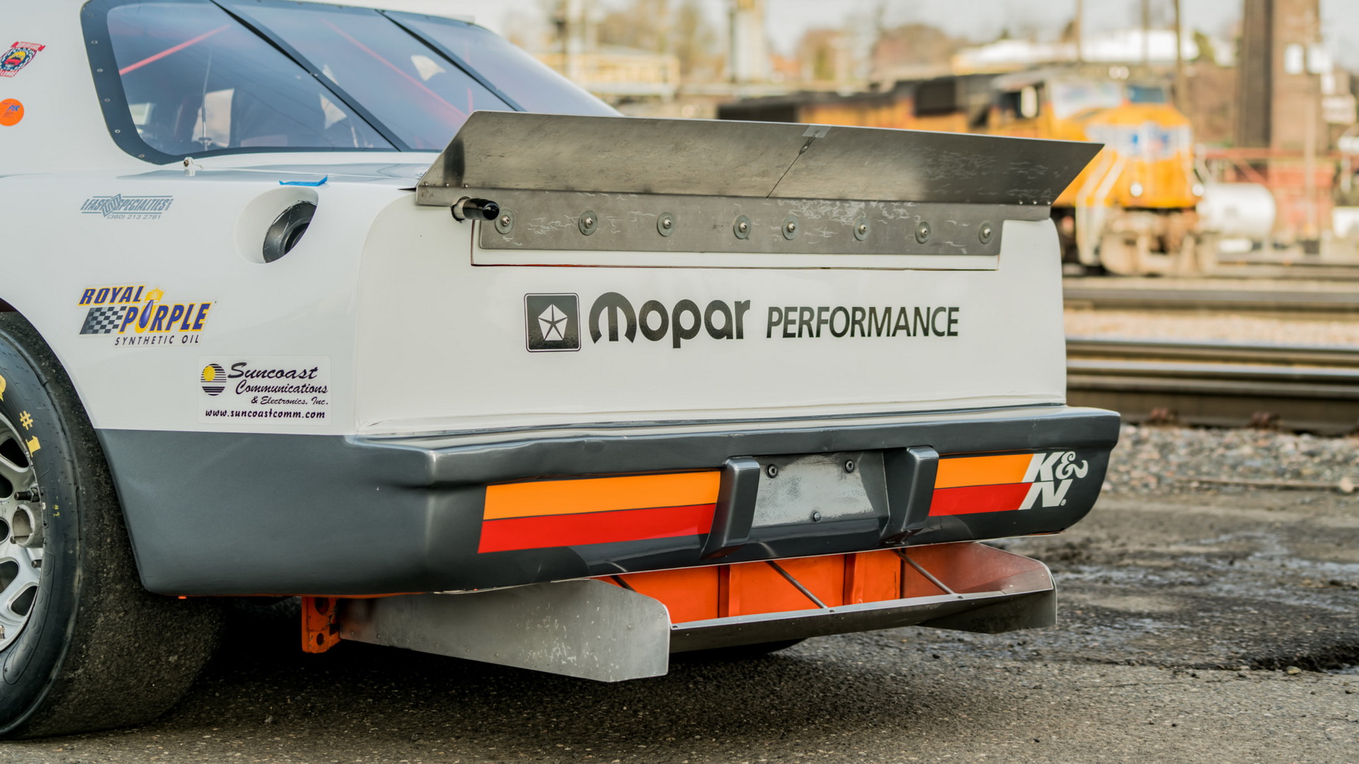 chrysler lebaron race car bat 33 This 1984 Chrysler LeBaron Once Did 224 MPH – And Right Now It’s Dirt Cheap