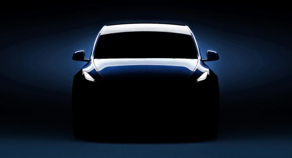 Tesla-Model-Y-Teaser-p 2021 Tesla Model Y: What We Know About The Baby SUV Before Tonight’s Reveal