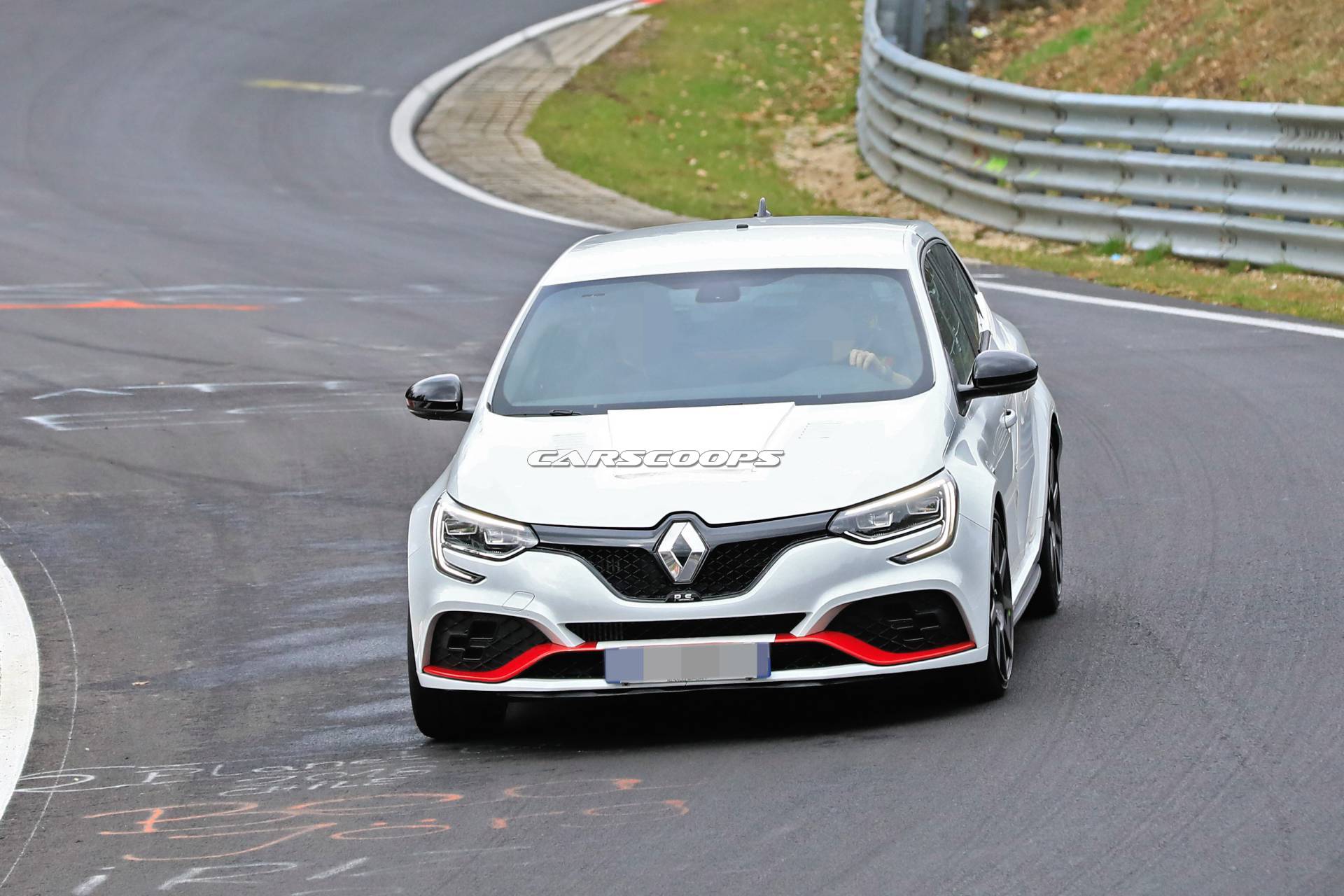 Renault Megane RS Trophy hardcore version spy shots 9 Hardcore Renault Megane RS Trophy-R Ditches Rear Seats For Nürburgring Lap Record