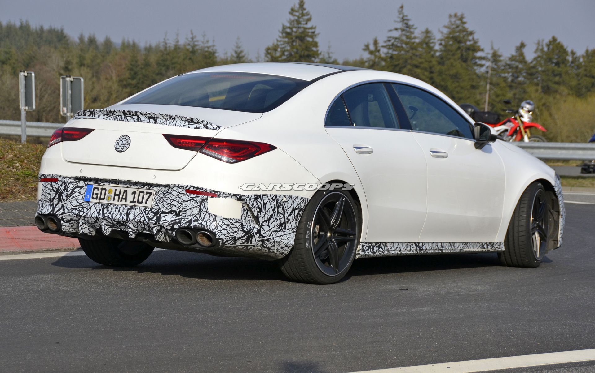 Mercedes-AMG-CLA45-Spy-Shots-9 2020 Mercedes-AMG CLA 45 Drops Most Camo As It Edges Closer To Launch