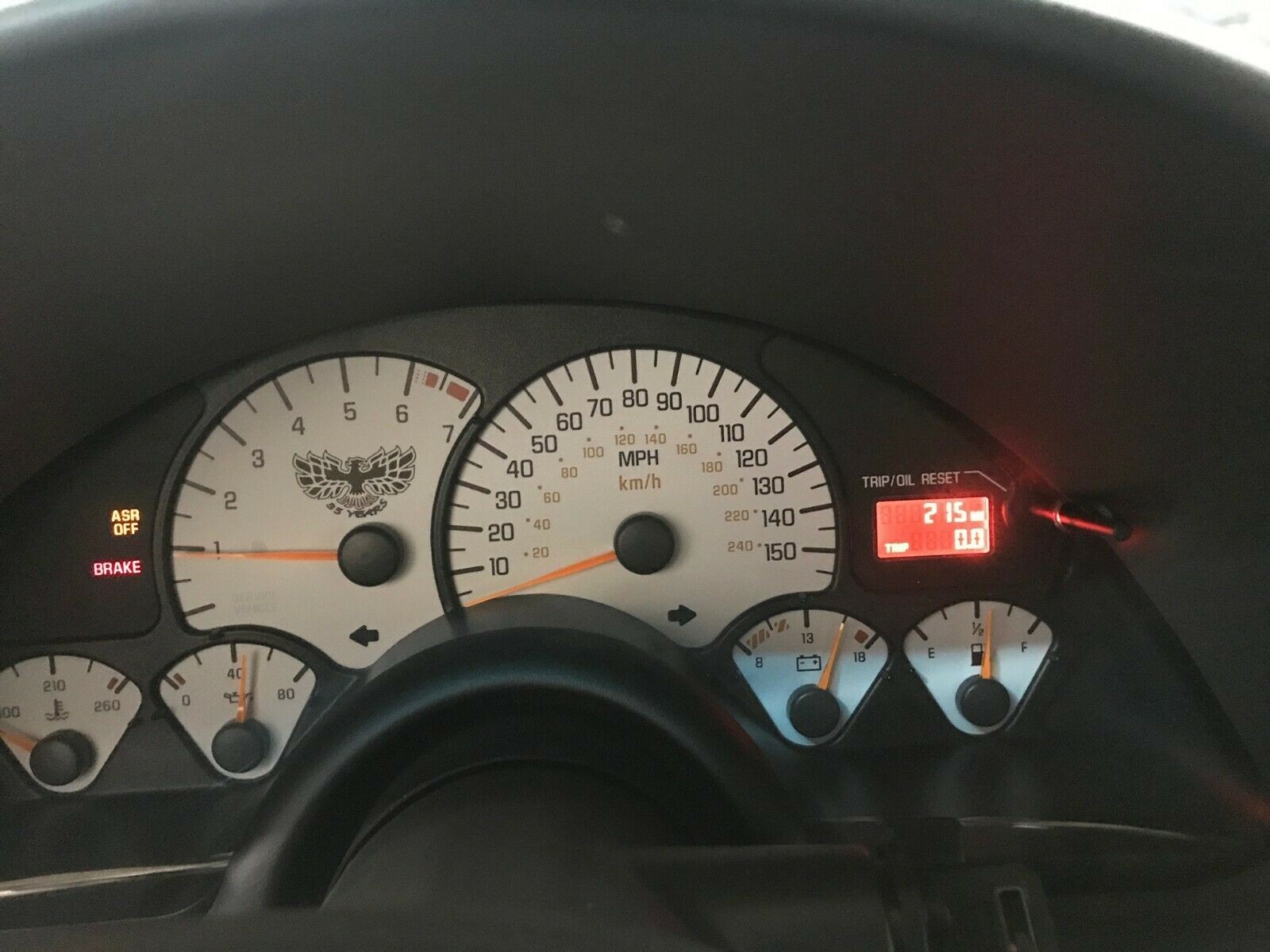 2002 Pontiac Trans Am-8 This 2002 Pontiac Firebird Trans Am Has Been Driven Just 215 Miles