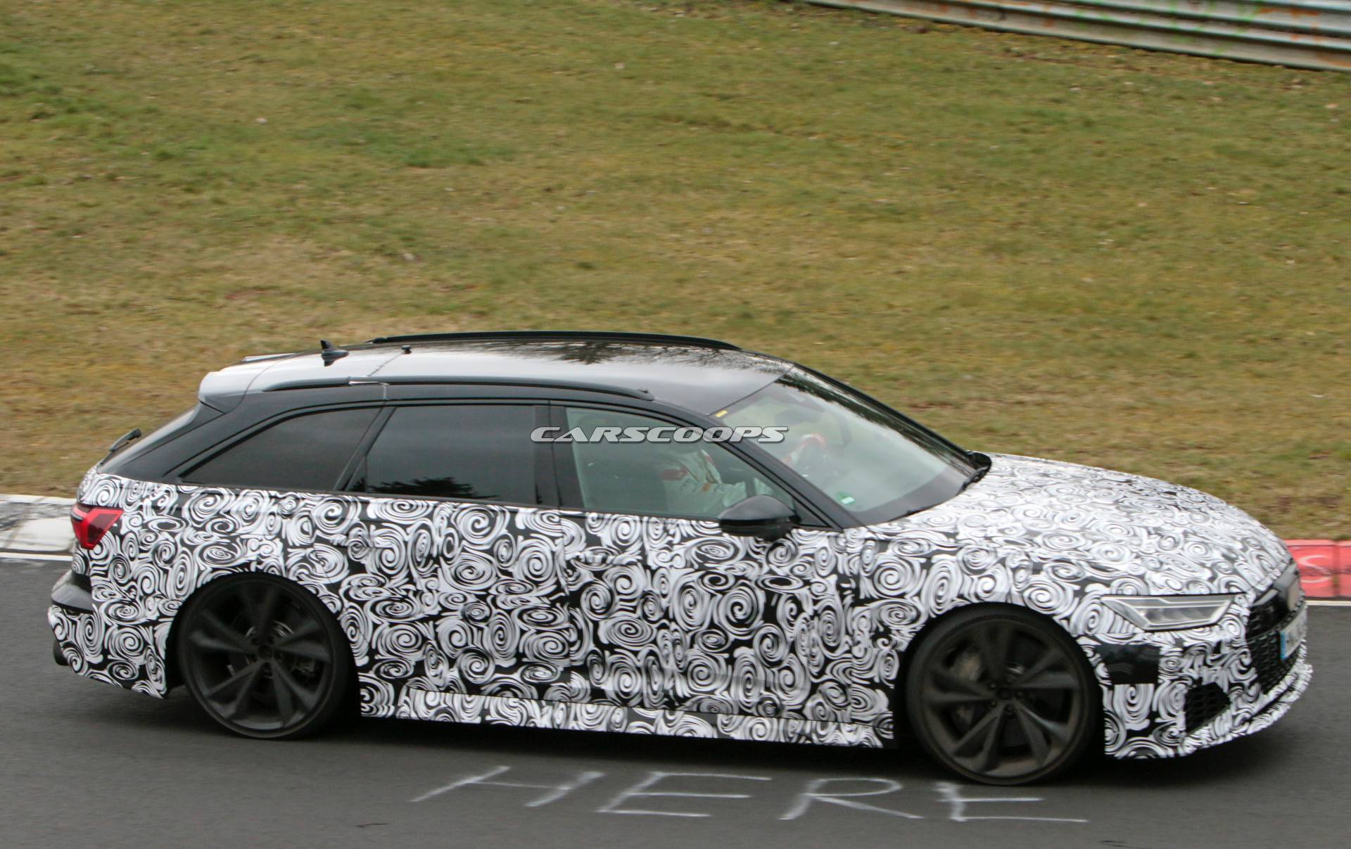 2020 Audi RS6 Avant spy shots 15 2020 Audi RS6 Avant Introduces Us To Final Production Body, Unique Headlights