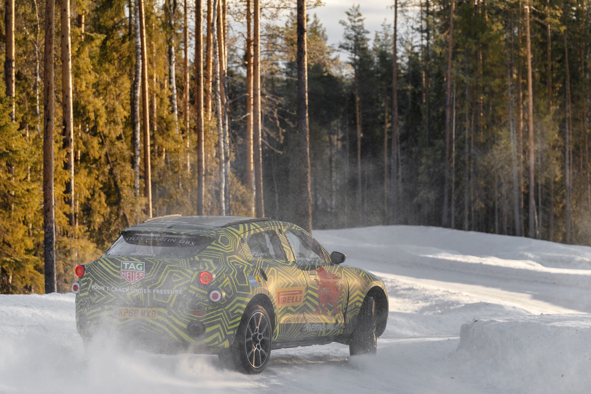 Aston Martin DBX-10 Aston Martin DBX Tackles The Arctic Circle Ahead Its Unveiling Later This Year