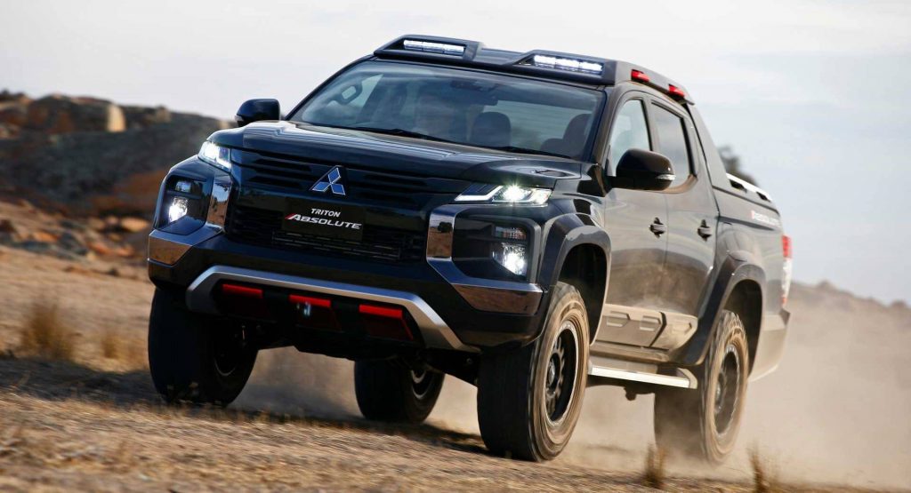  Mitsubishi Triton Absolute Concept Could Preview Off-Road Performance Pickup