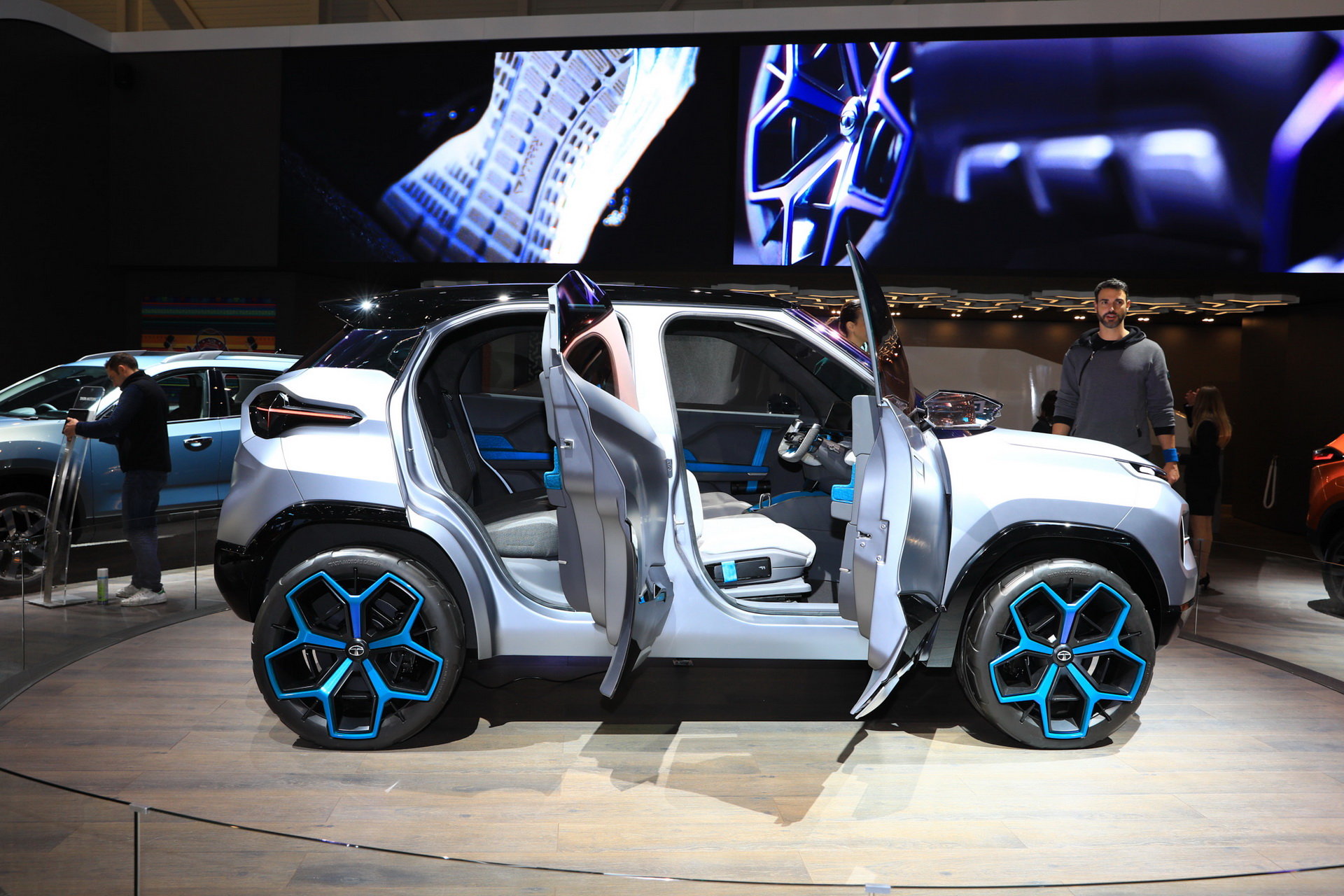 tata unveils altroz in geneva 12 Tata Motors Unveils Altroz Supermini And H2X Concept