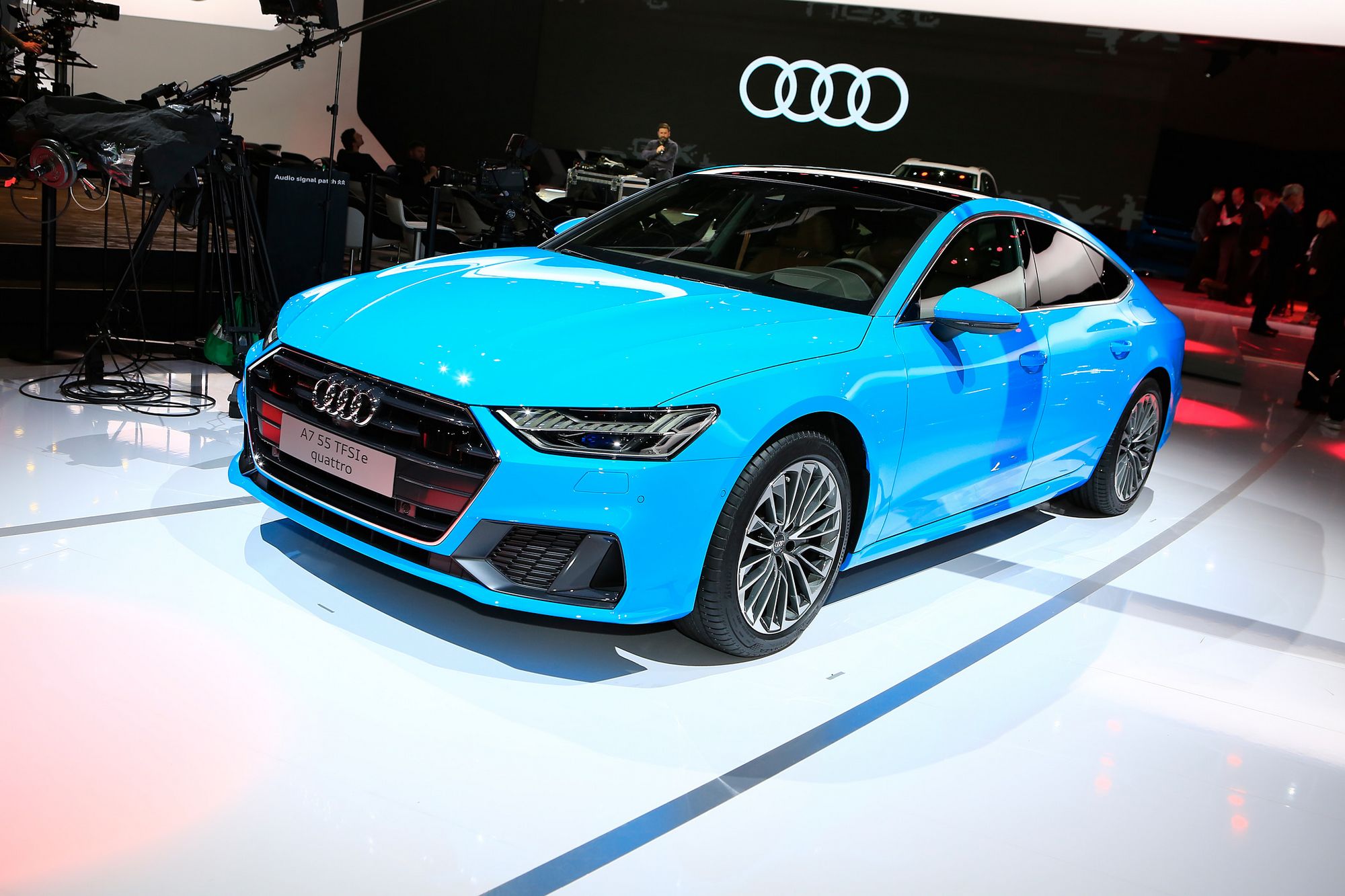 Audi-Hybrids-Geneva-2 Audi A6, A7, A8, And Q5 Bring TFSIe Plug-In Power To Geneva