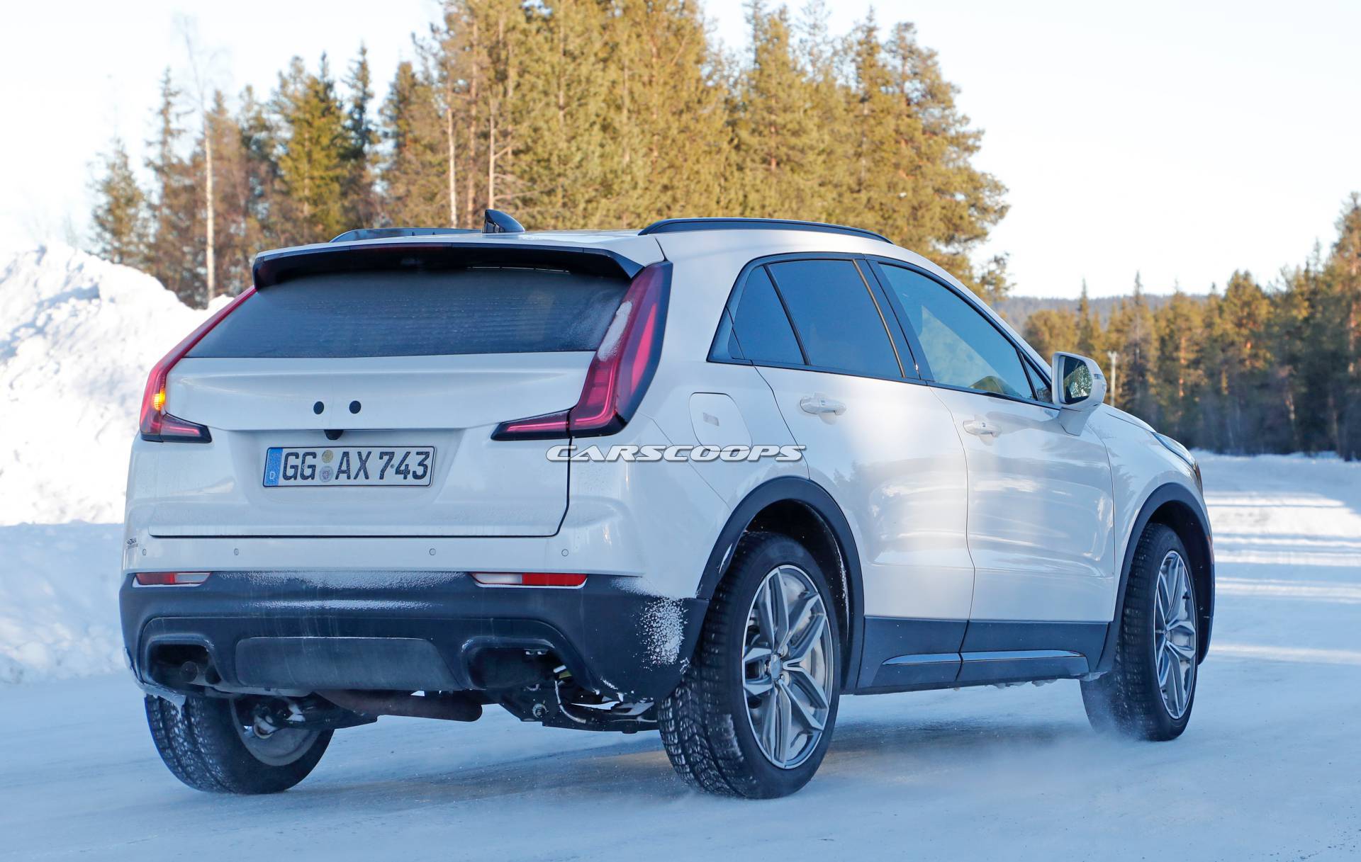 Cadillac XT4 diesel spy shots 11 Pair Of Cadillac XT4s Spied In Europe – Are They Packing Diesel Power?