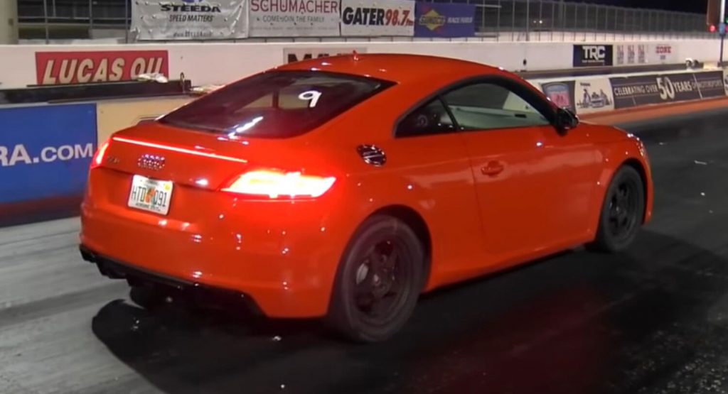  Highly-Tuned, 600HP Audi TT RS Is Truly A 10-Second Car
