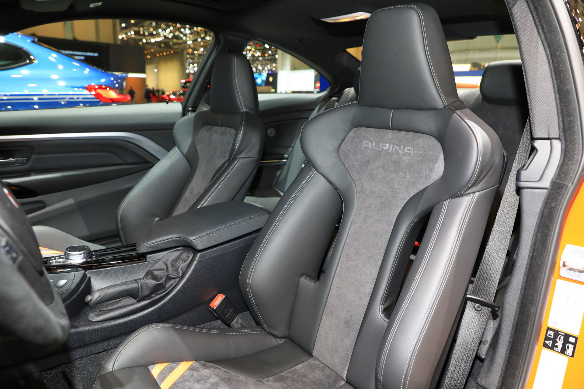 alpina b4s edition 99 geneva livepics 15 Alpina B4 S Biturbo “Edition 99” Is An Ode To 1970s Color Schemes