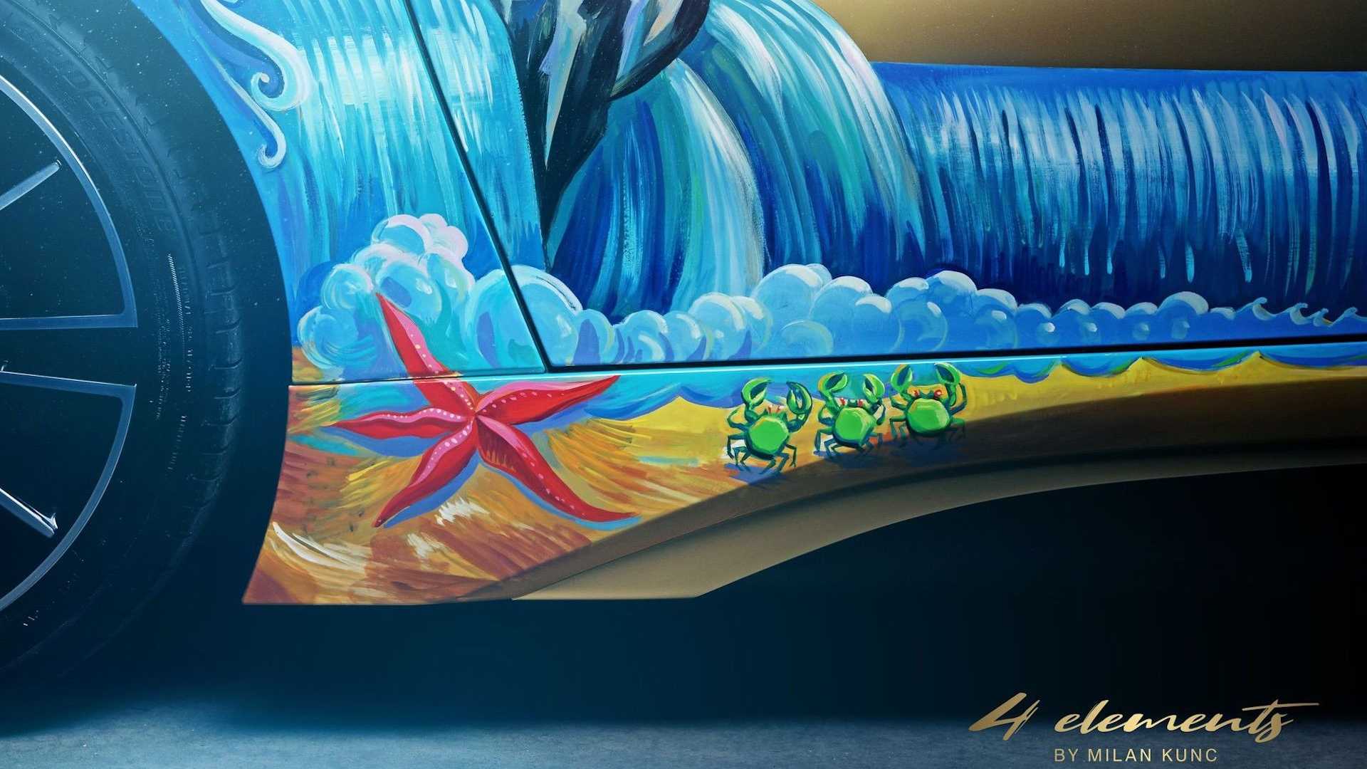 BMW-i8-Roadster-Art-Car-7 BMW i8 Roadster “4 Elements” Art Car Will Help Clean Our Oceans