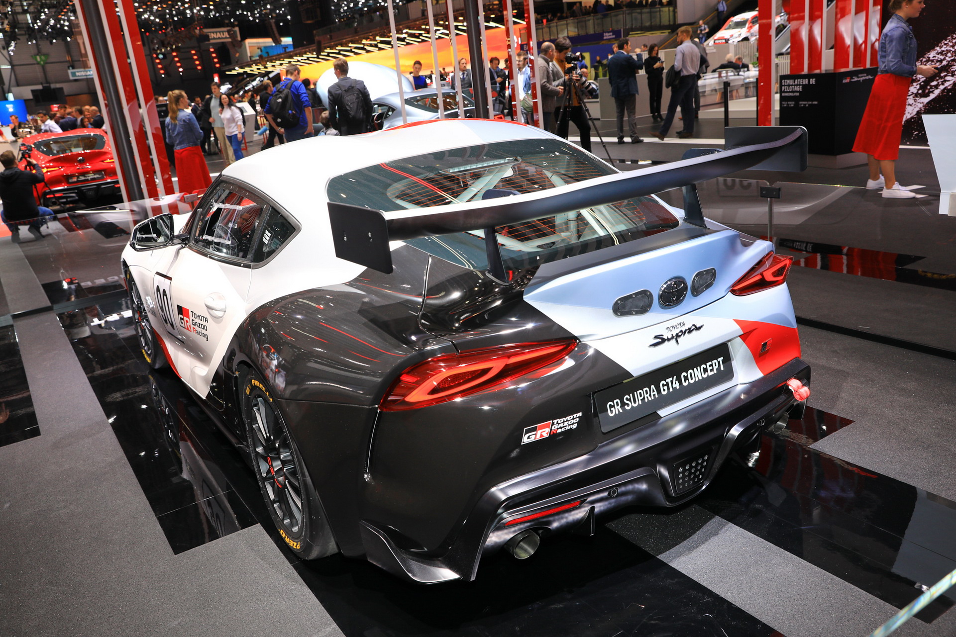 Toyota Supra GT4 Concept 20 Toyota GR Supra GT4 Concept Could Spawn Racer For Private Customers Too