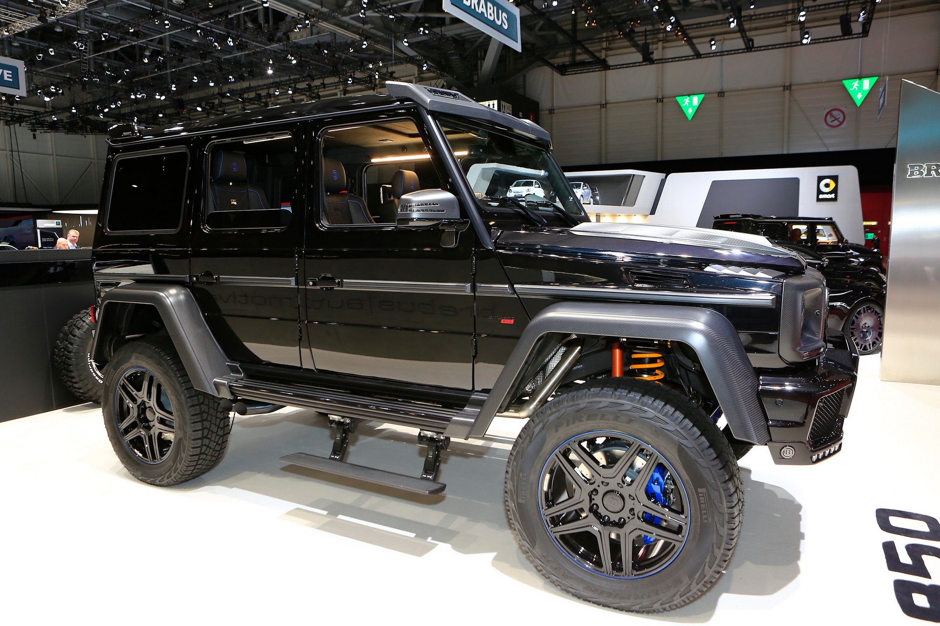 brabus cars geneva 2019 livepics 41 Brabus’ Newest Mercedes Stars Descend Upon The Swiss Alps