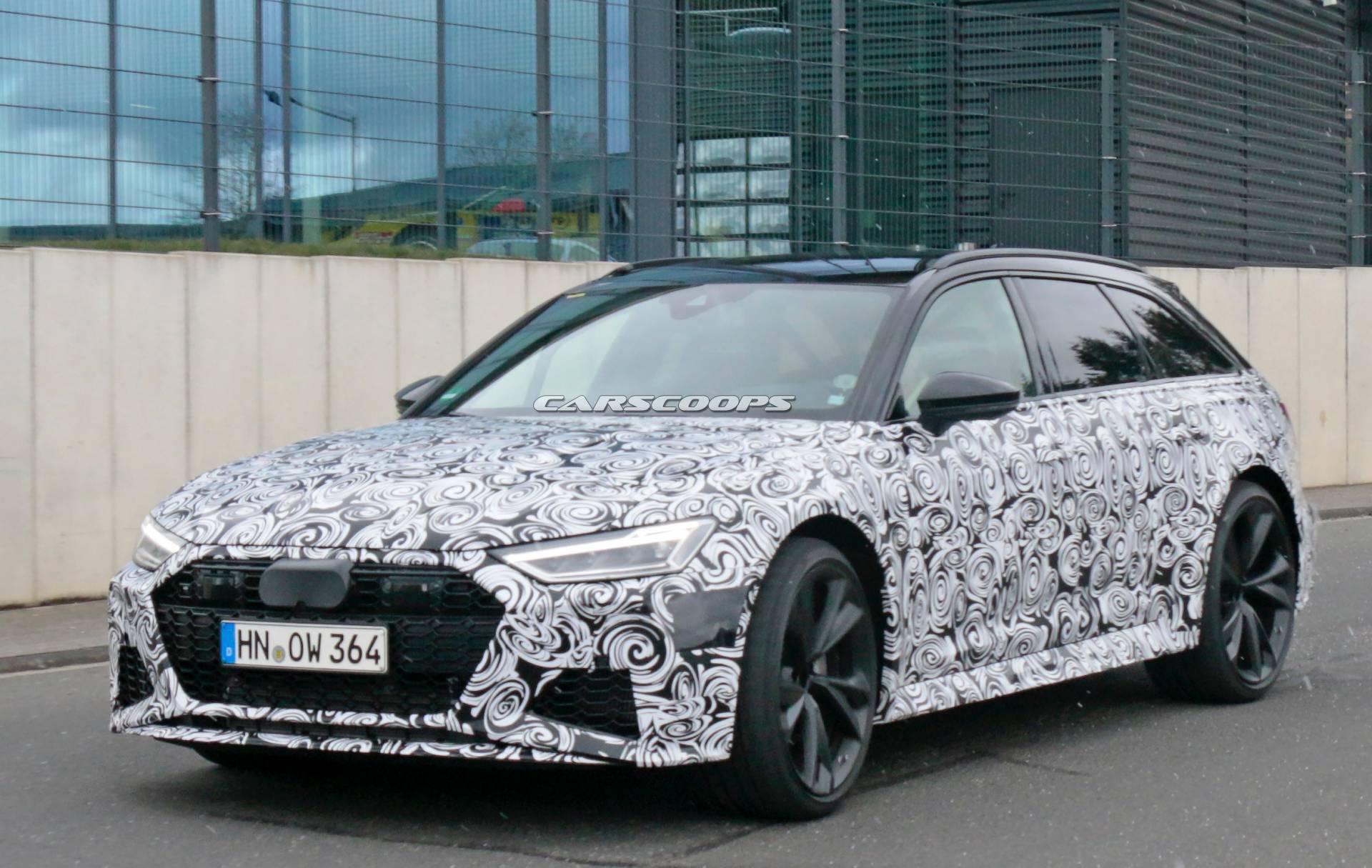 2020 Audi RS6 Avant spy shots 2 2020 Audi RS6 Avant Introduces Us To Final Production Body, Unique Headlights