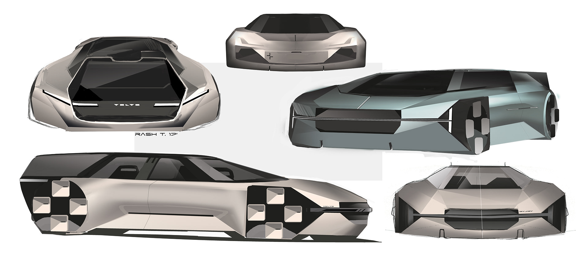 Polestar-0-2 Polestar 0 Is A Boxy And Edgy Concept For A Future Family EV