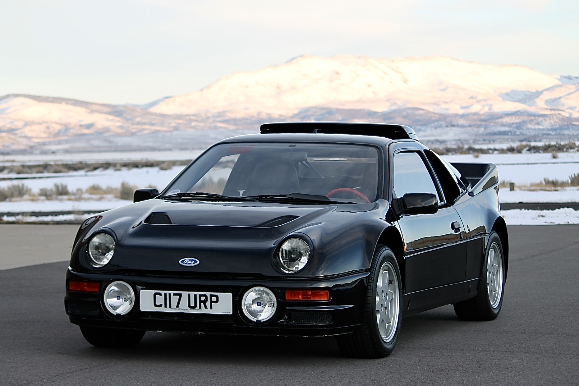 Ford-RS200-24 Low-Mileage, 350 HP Ford RS200 Is A True Street-Legal Rally Car