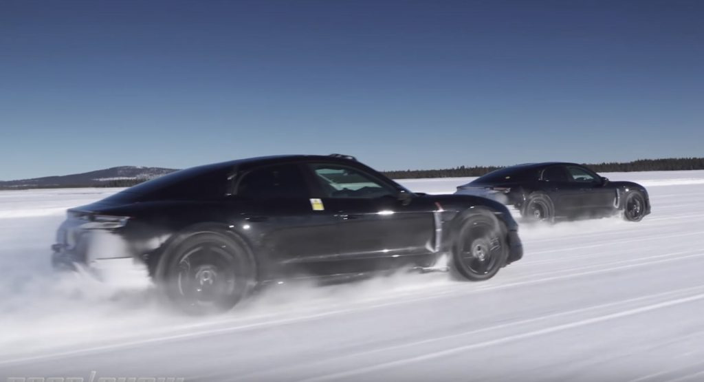 This Is What Riding Shotgun In A Porsche Taycan Prototype Feels Like
