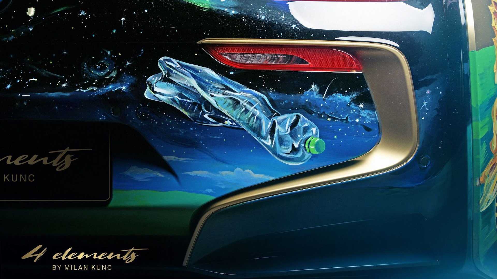 BMW-i8-Roadster-Art-Car-4 BMW i8 Roadster “4 Elements” Art Car Will Help Clean Our Oceans