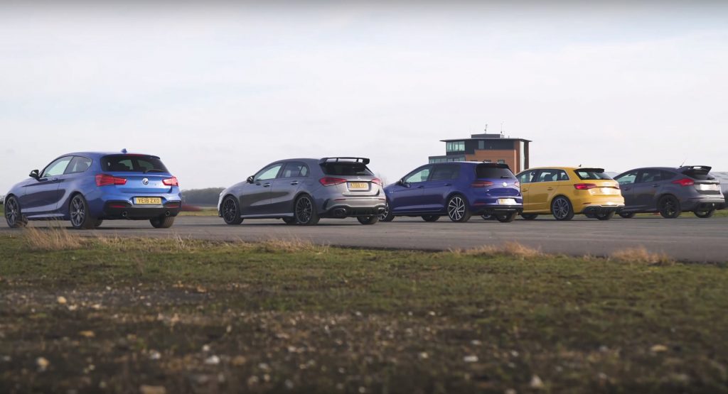  Mercedes-AMG A35 Takes On Four Of The Best Hot Hatches Out There