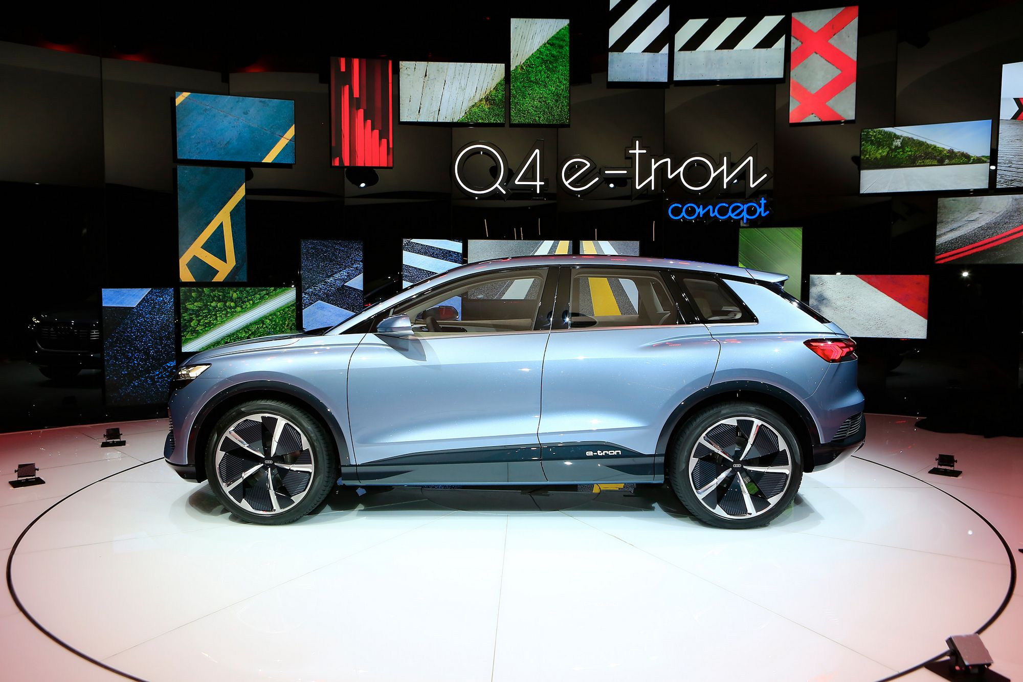 Audi-Q4-e-tron-Concept-15 Audi Q4 e-Tron Concept Previews Upcoming All-Electric Compact SUV
