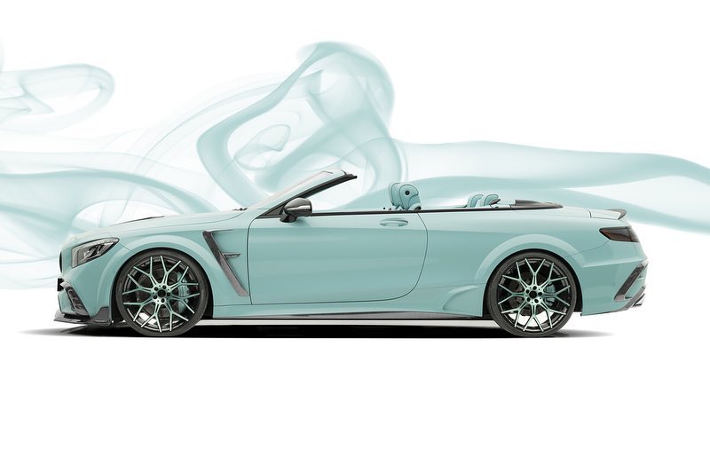 mercedes-amg s63 convertible mansory tuning 2 Mansory’s Mercedes-AMG S63 Cabriolet Is One Minty Tuned Car