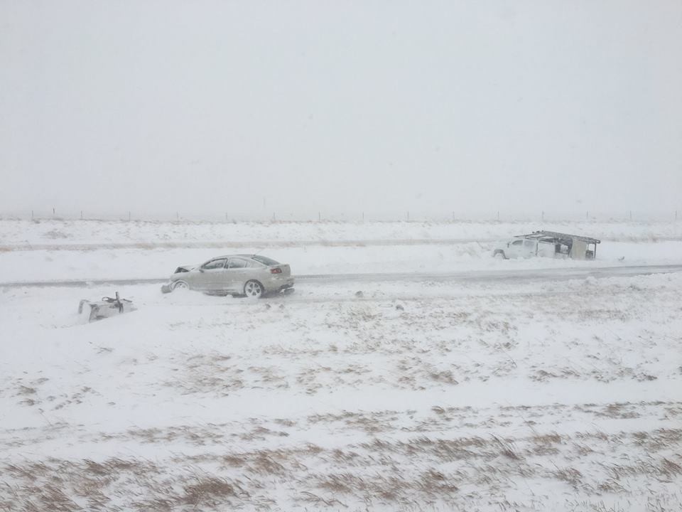 Wellington Crash-2 Slick Roads And Whiteout Conditions Cause 100-Car Crash In Colorado
