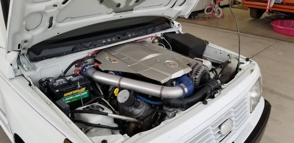 Geo-Tracker-Drag-9 This Geo Tracker Has A 6.0-liter V8 And Runs Sub-10-Second Quarter Miles