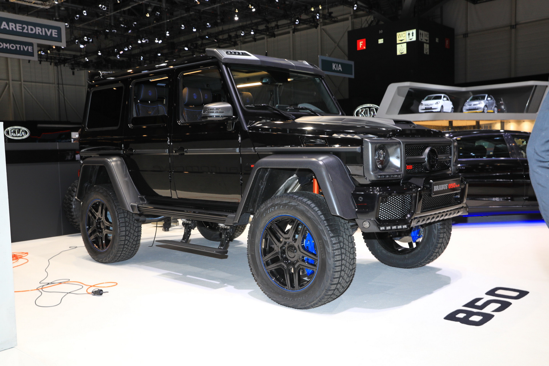 brabus cars geneva 2019 livepics 46 Brabus’ Newest Mercedes Stars Descend Upon The Swiss Alps