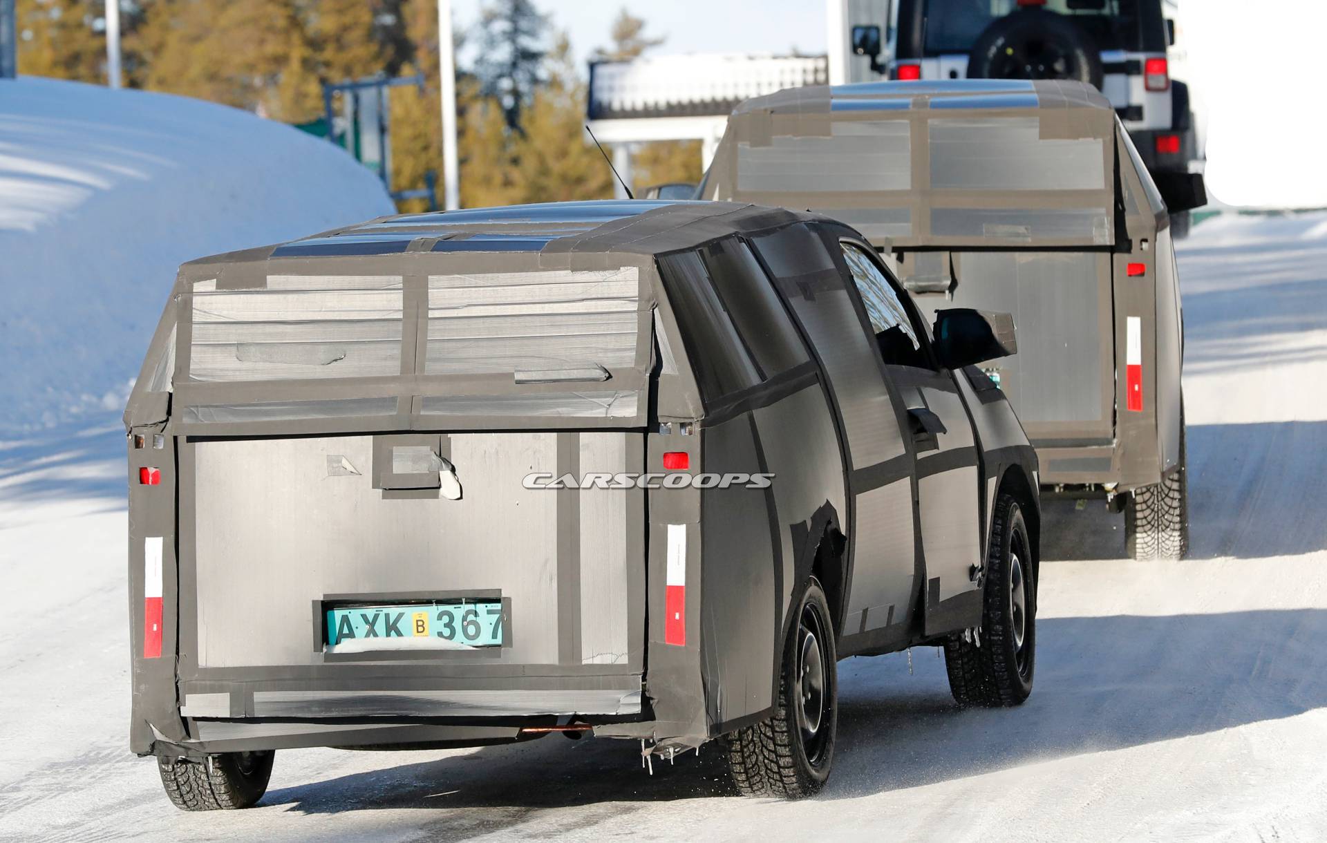 Fiat Mobi Pickup spy shots 16 Fiat Mobi Pickup Is Determined To Not Give Anything Away Just Yet