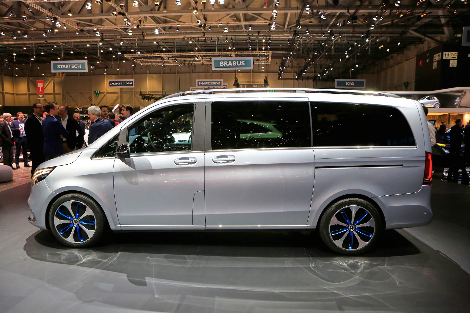 89 Mercedes Concept EQV Heralds Electric V-Class Arriving This Fall