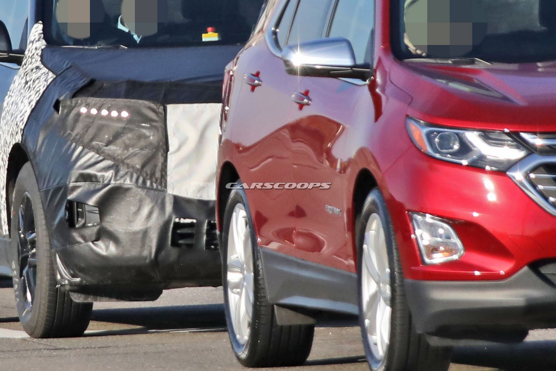 Chevrolet-Equinox-Spy-Shots-29 Facelifted Chevrolet Equinox To Have A Blazer-Inspired Front End